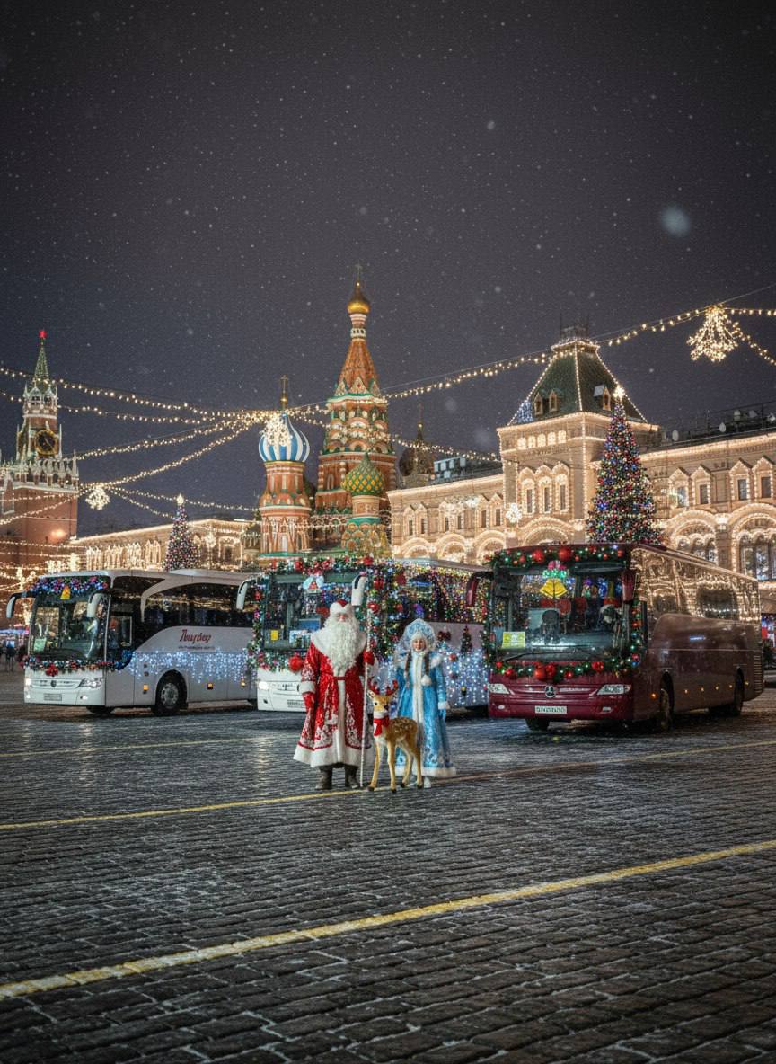 Новогодняя Москва 2 дня / 1 ночь